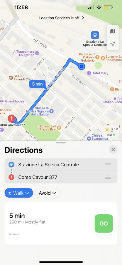 Appartamento Casa Di Esti La Spezia Esterno foto